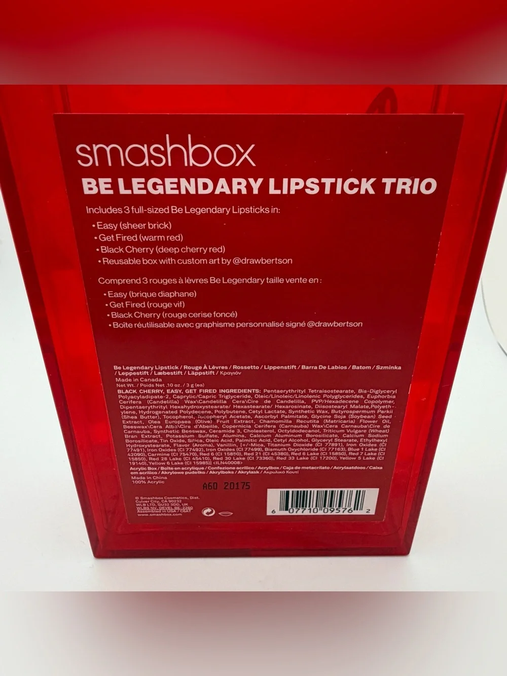 Smashbox Be Legendary Red Lipstick Trio